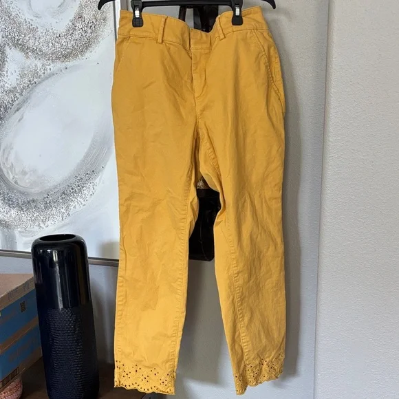 Gold loft jeans great eyelet trim - Picture 3 of 5